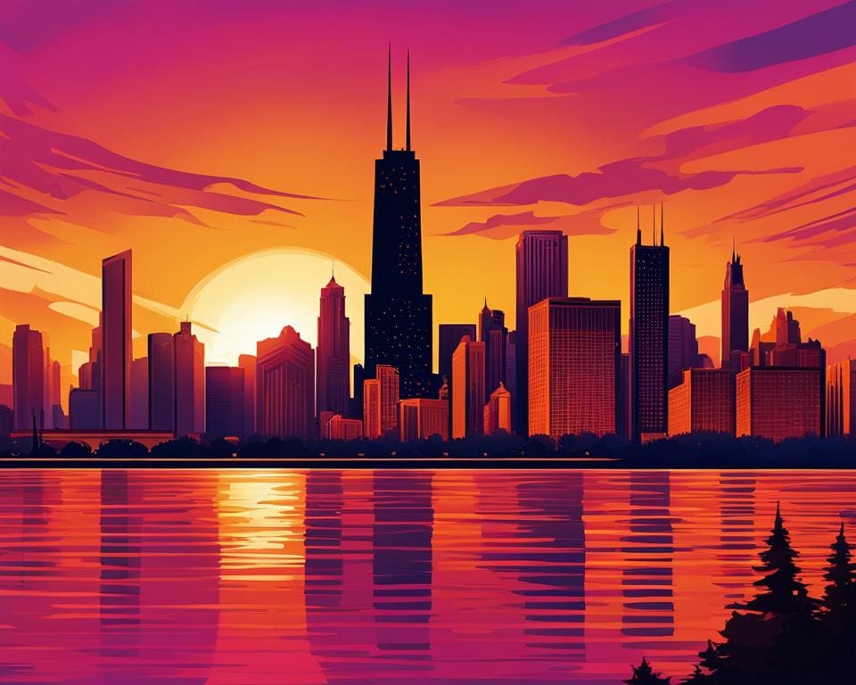 Chicago in het Verleden: Jazz en Architectuur