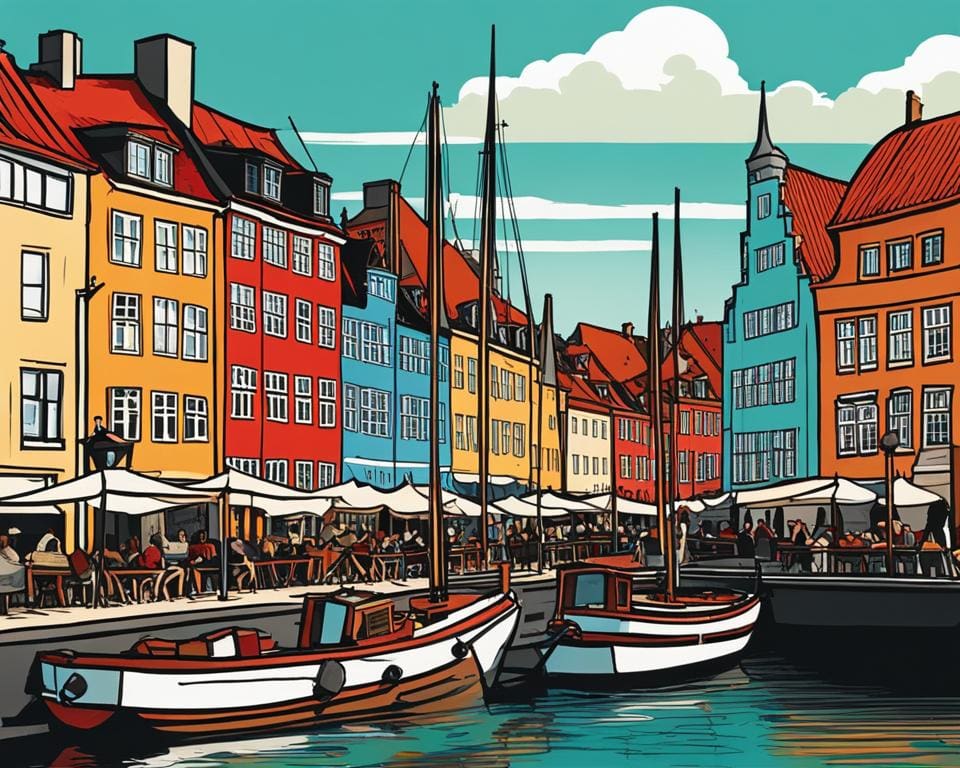 Klassiek Kopenhagen: Kleurrijke Kades