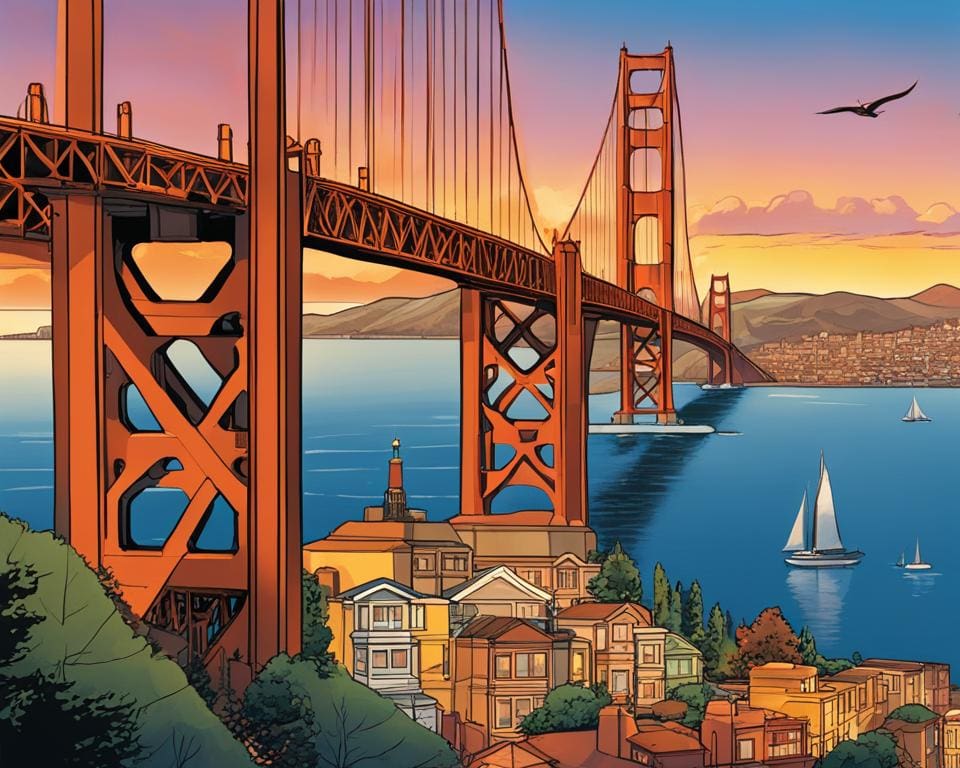 San Francisco Terug in de Tijd: Bruggen en Baaien