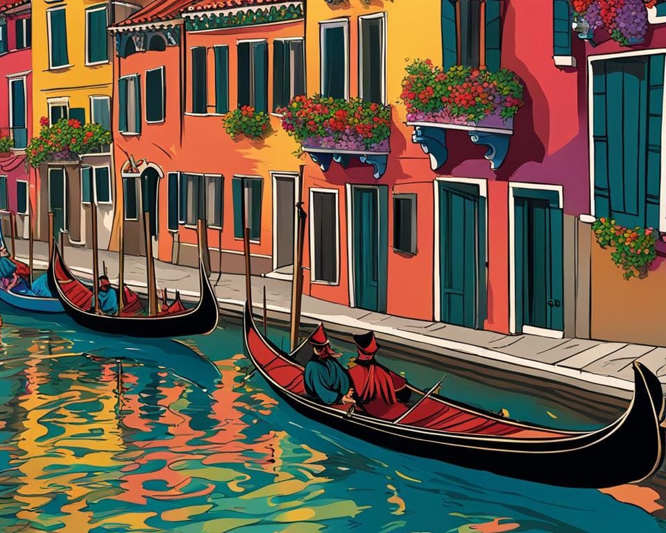 Vintage Venetië: Kanalen en Carnaval