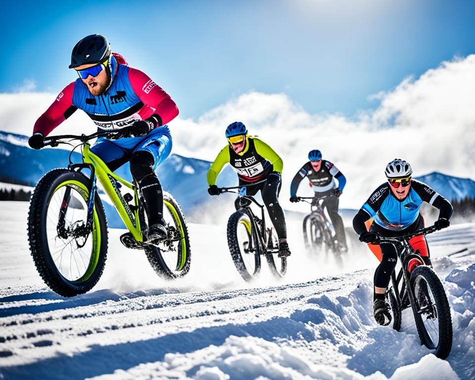 Zijn er fatbike competities die toegankelijk zijn voor amateurs?