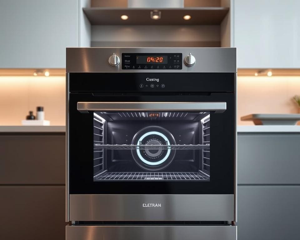 Elektrische ovens met zelfreinigende functie