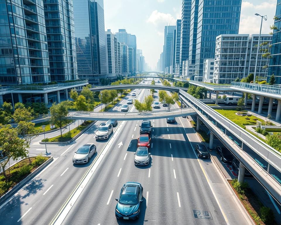 Zelfrijdende auto's en hun effect op stedelijke infrastructuur