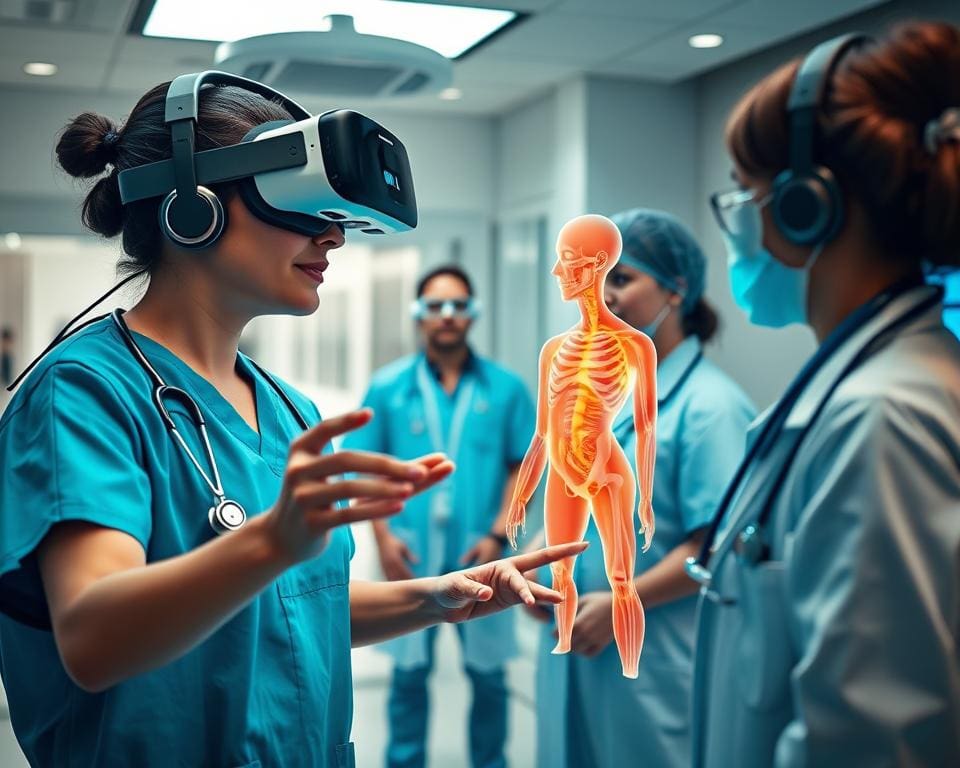 toepassingen in de gezondheidszorg met virtual reality