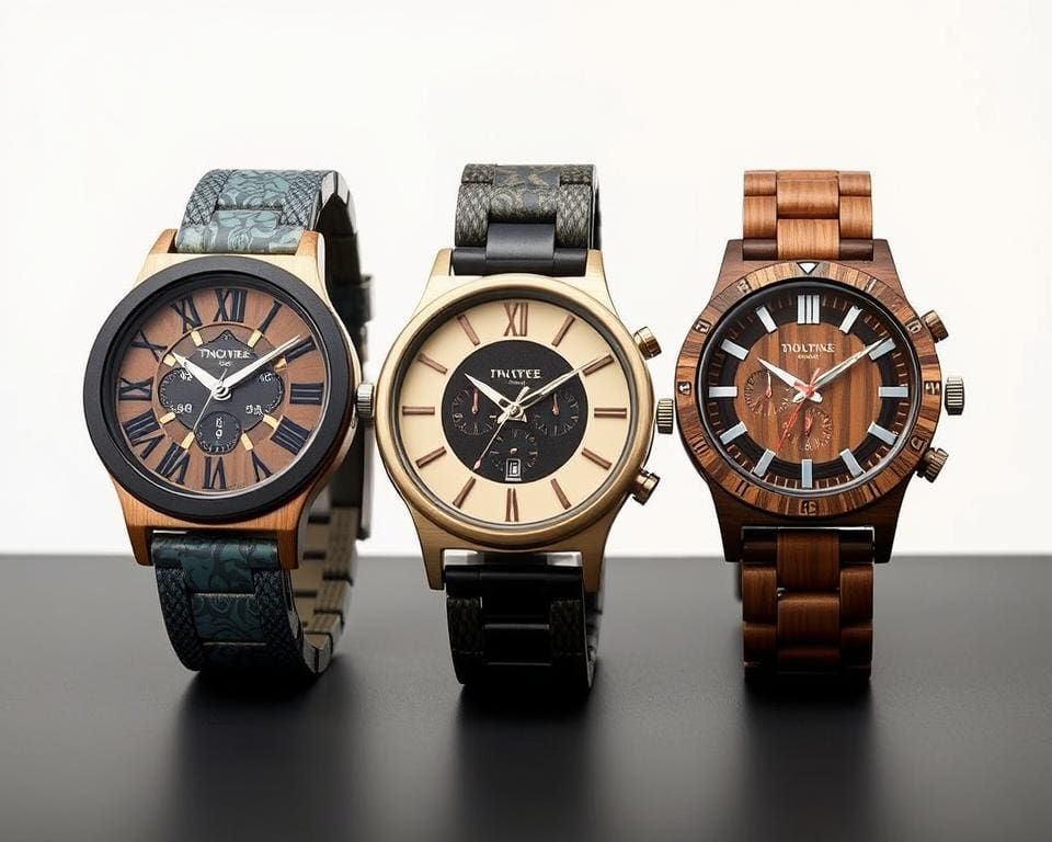 Design horloges met creatieve ontwerpen