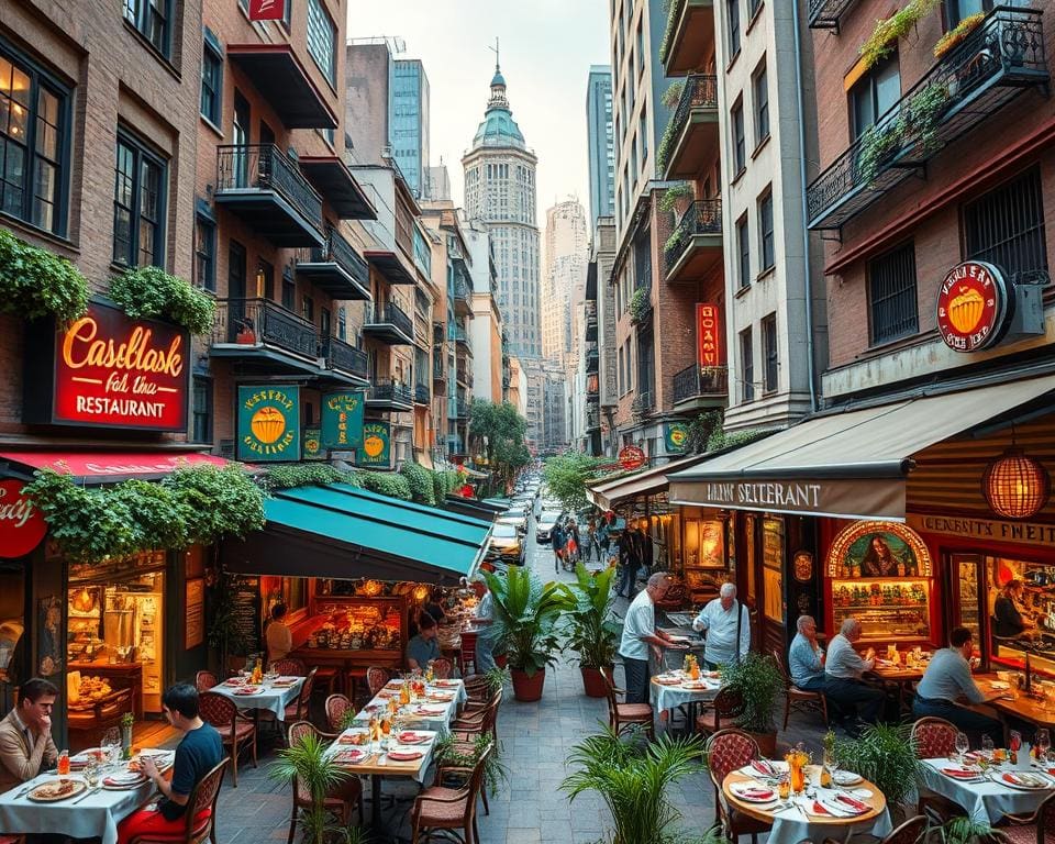 Restauranttour door de stad met unieke smaken en gerechten