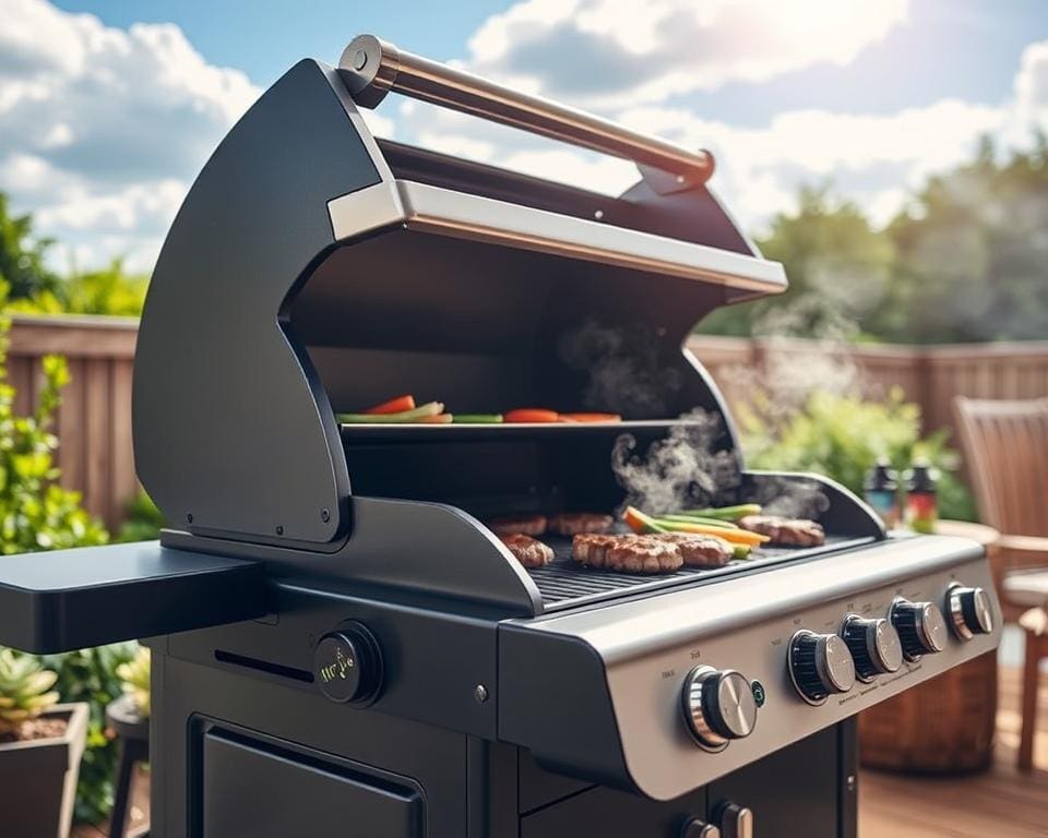 Elektrische BBQ’s met een geïntegreerde temperatuurmeter