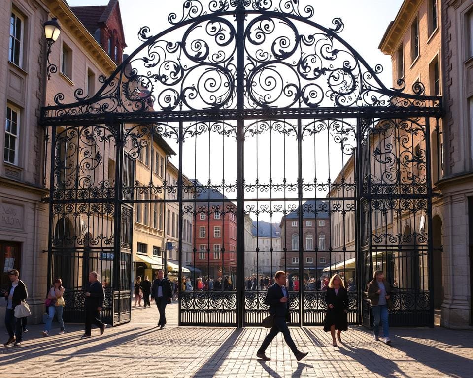 Is een dubbele draaipoort handig in Waregem?