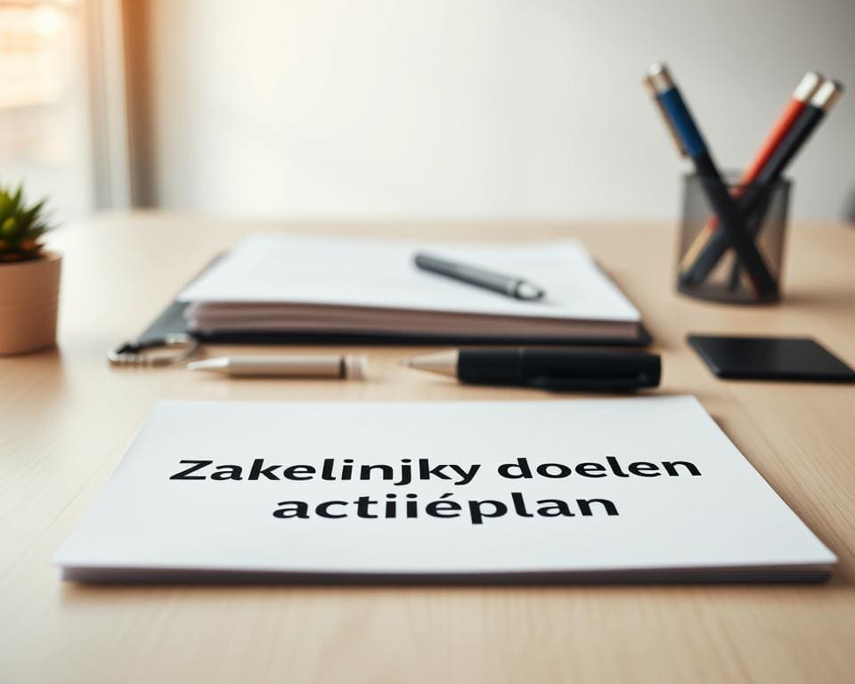 Jouw zakelijke doelen vertalen naar een actieplan