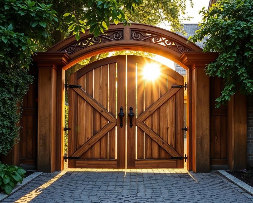 Waarom kiezen voor een houten draaipoort in Waregem?