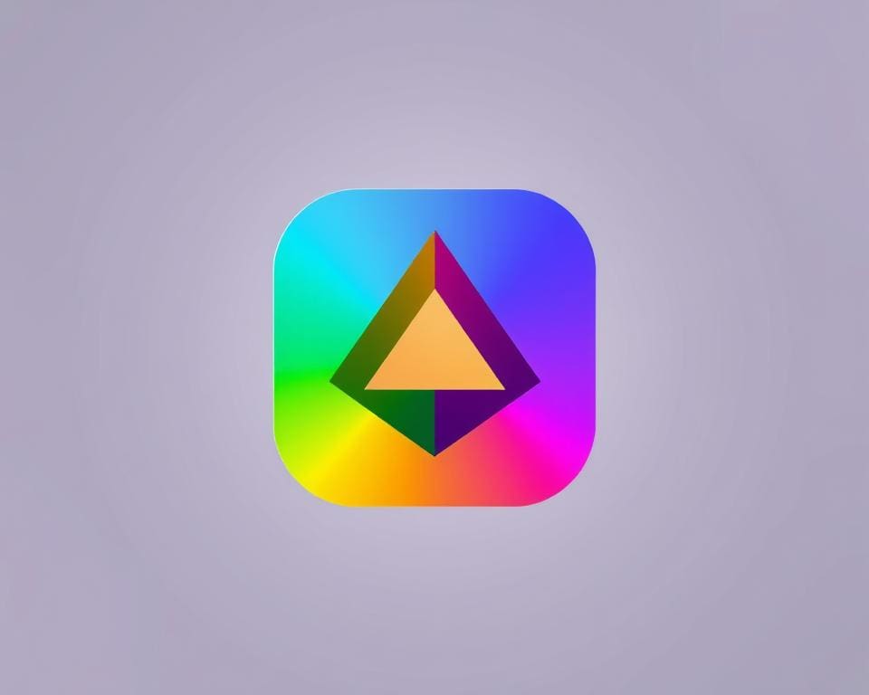artistiek verantwoord app-icoon ontwerp