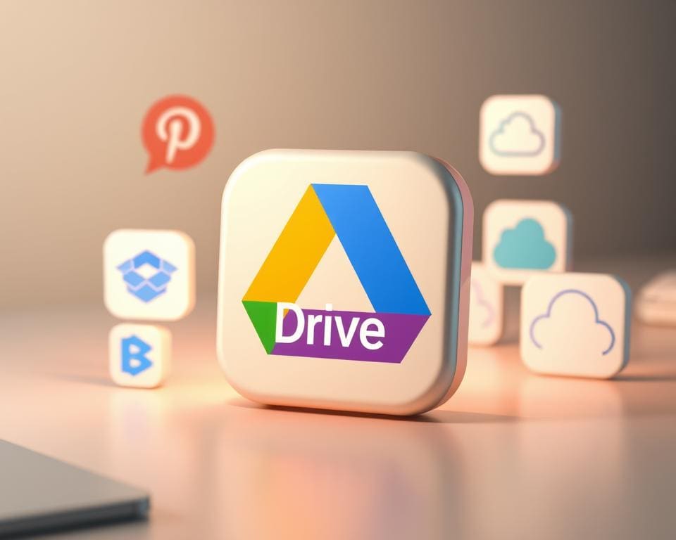 Welke cloud integreert makkelijk met Google Drive?