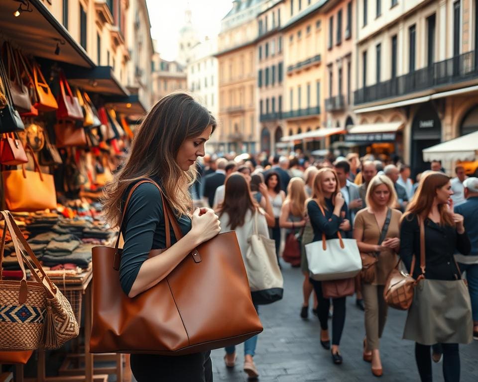 Welke tas neem jij mee naar de markt?