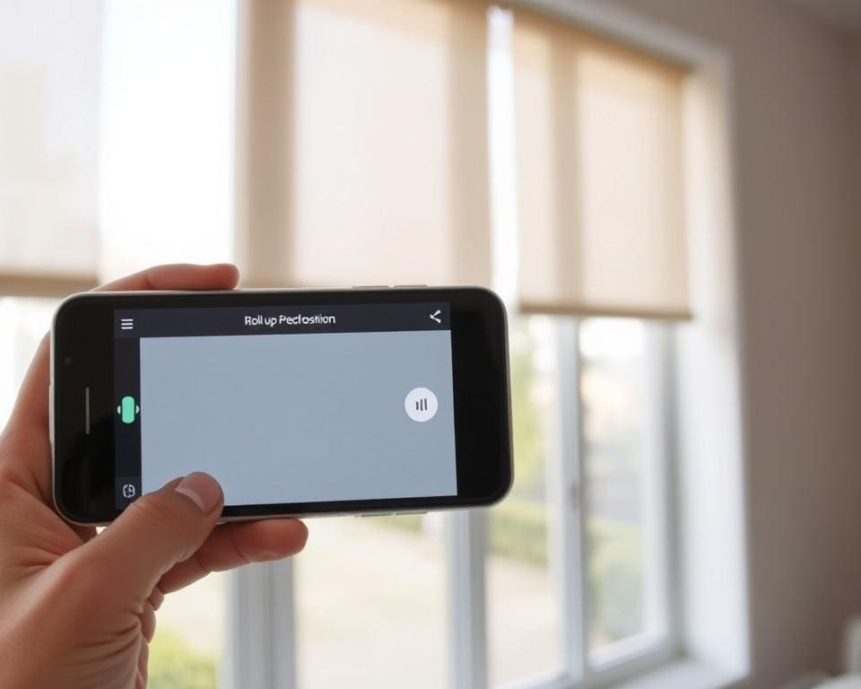 Hoe bedien je rolluiken via je smartphone?
