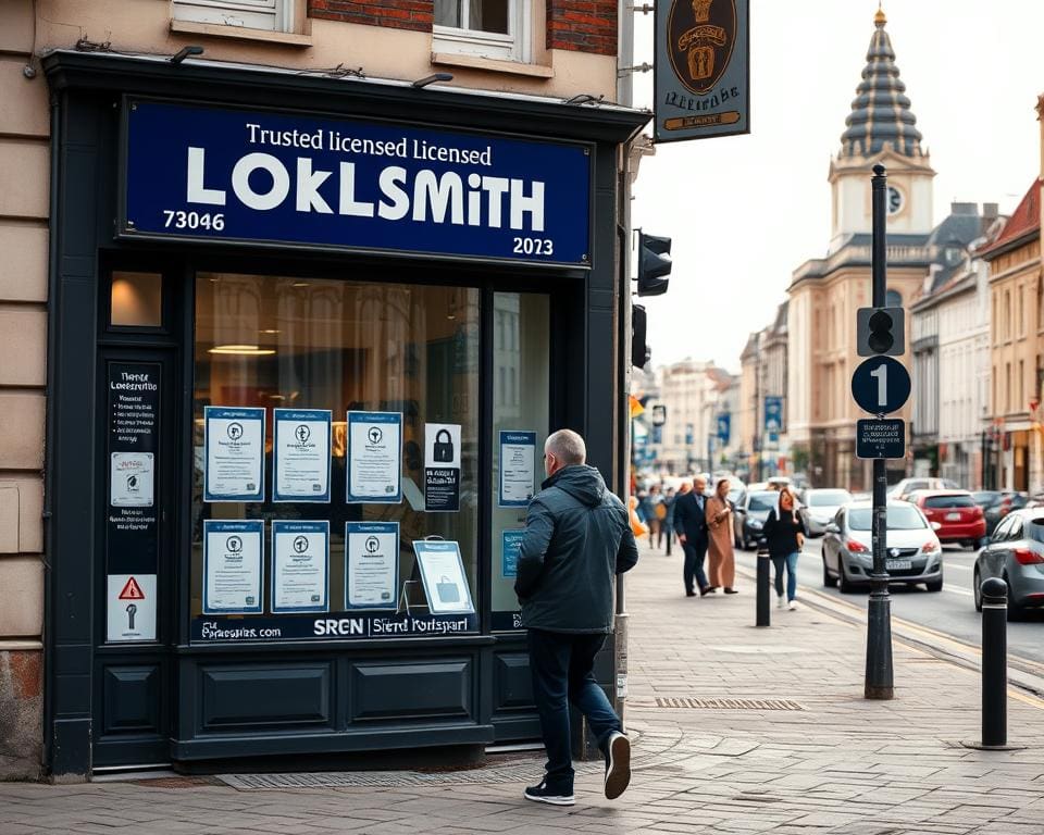 Hoe herken je een erkende slotenmaker in Oostende?