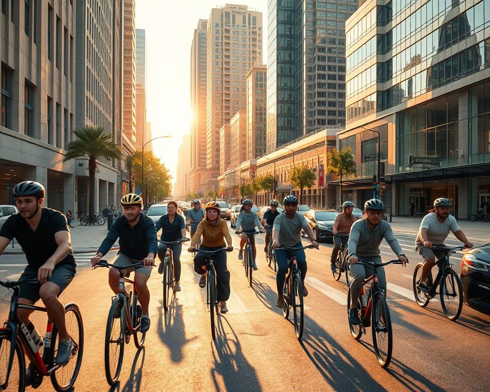 Van auto naar fiets: het nieuwe woon-werkverkeer