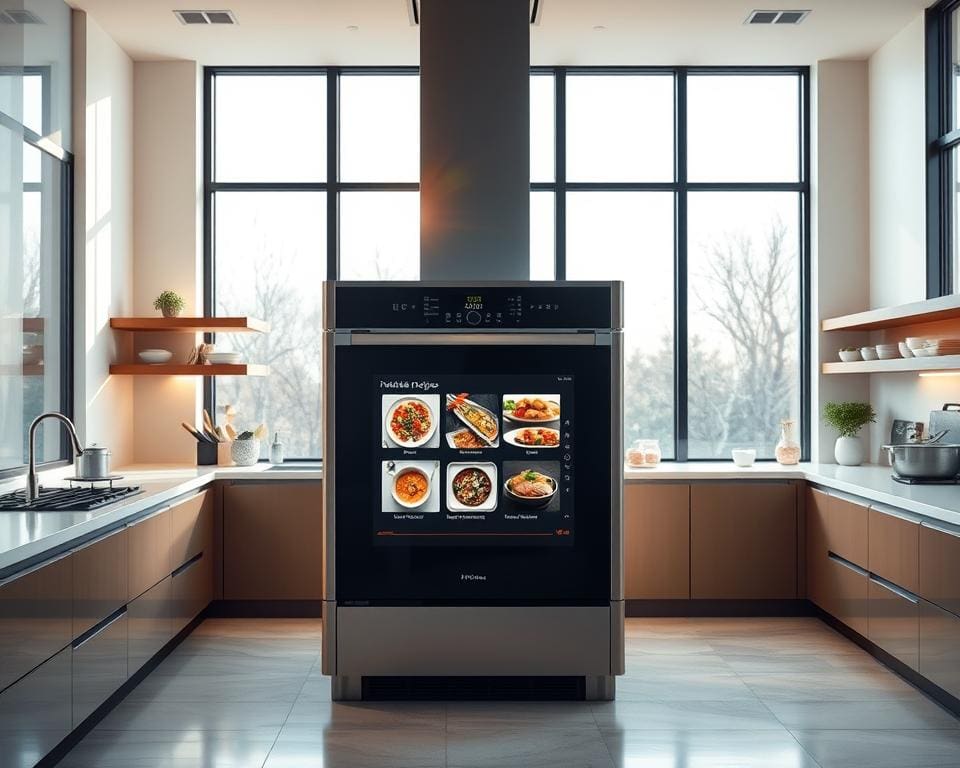 Wat doet een slimme oven die zelf recepten kiest?