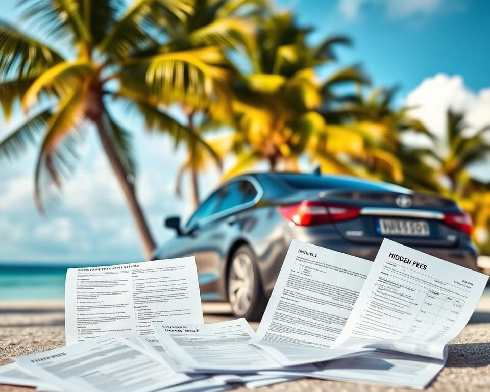 Zijn er verborgen kosten bij autohuur op Bonaire?