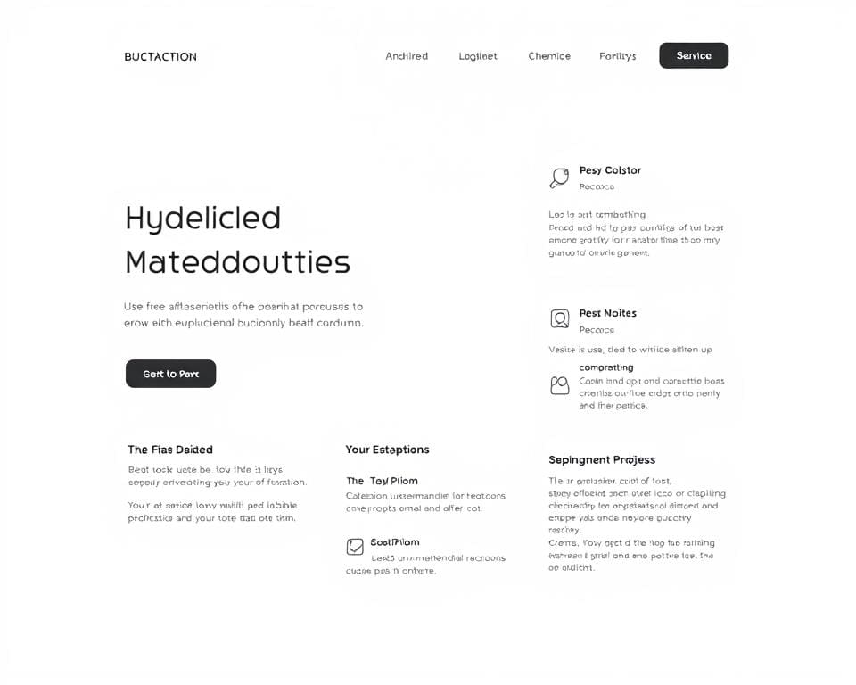 overzichtelijke structuur B2B-sites