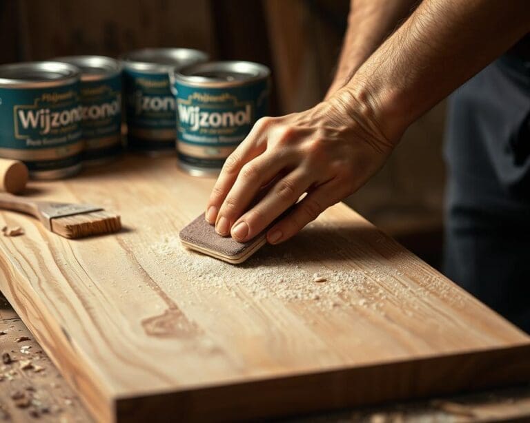 Hoe bereid je hout voor op schilderen met Wijzonol?