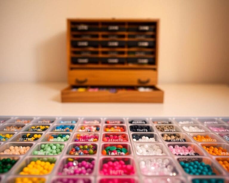 Hoe bewaar je diamond painting steentjes netjes?