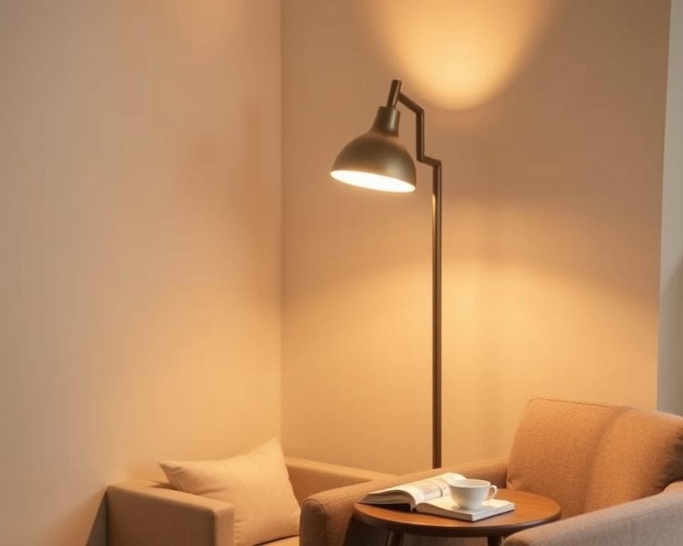 juiste keuze staande lamp voor leeshoek