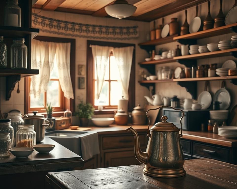 Inspiratie: een keuken met vintage accessoires