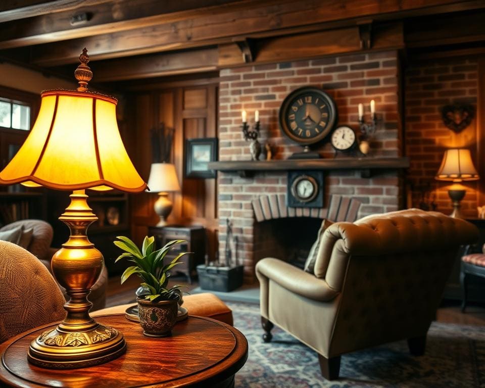 Vintage verlichting voor een warme en sfeervolle woning