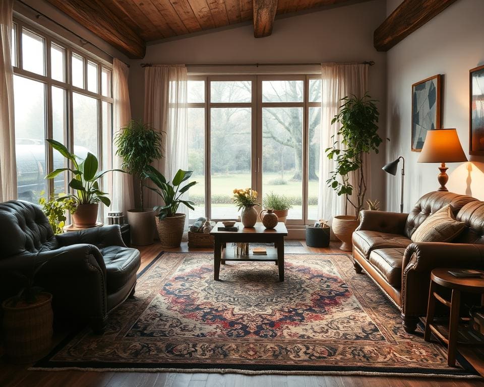 Vintage vloerkleden als blikvanger in huis