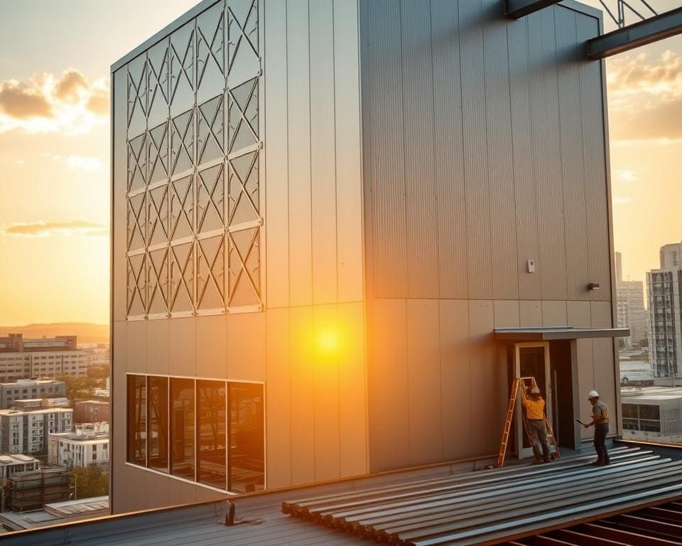 Waarom kiezen bedrijven voor dak- en wandbeplating?