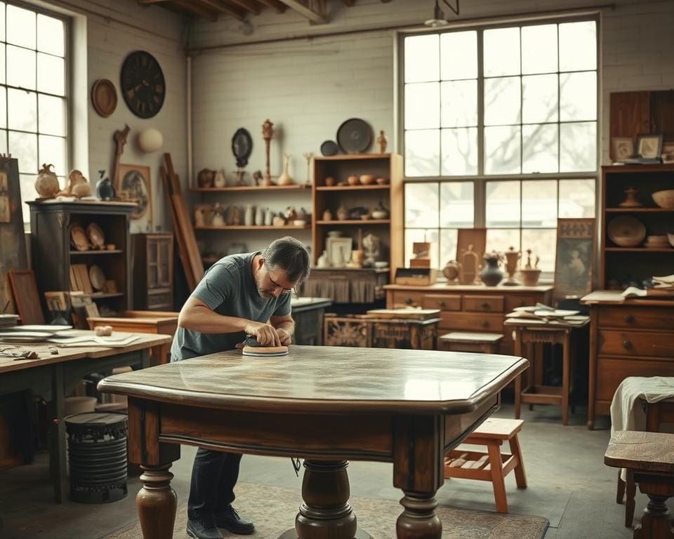 onderhoud vintage meubels