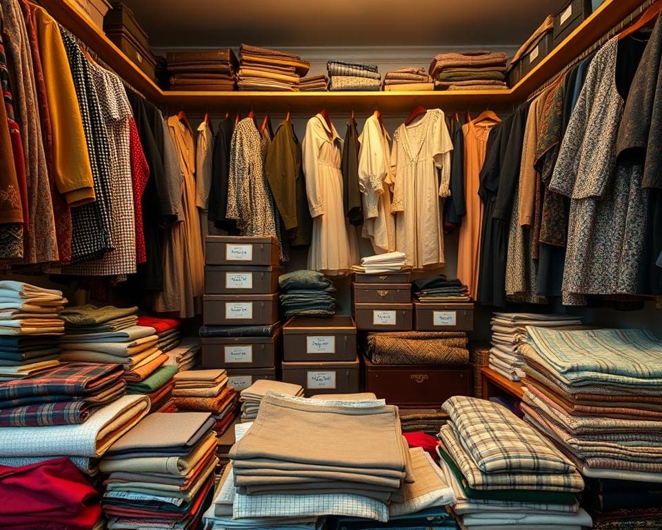 Hoe bewaar je oude kleding goed?