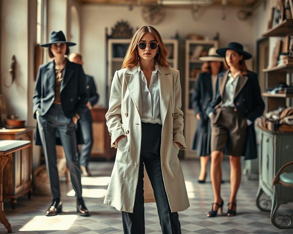 Hoe combineer je moderne mode met vintage stukken?