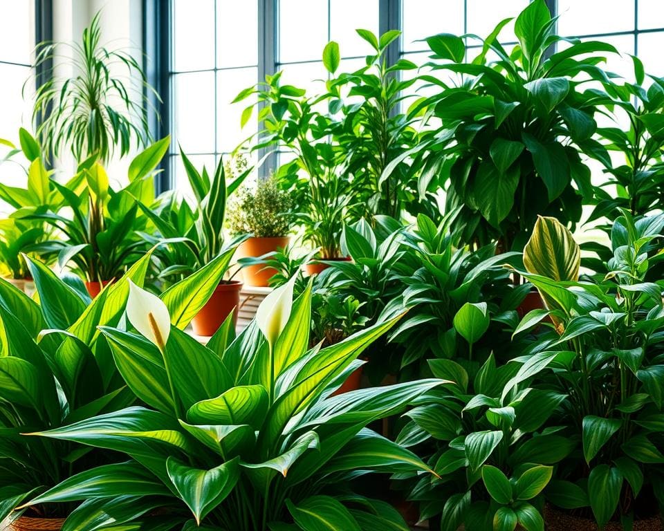 Hoe gebruik je planten om lucht te reinigen?