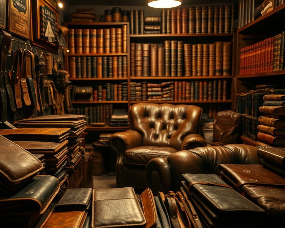 Hoe herken je echte vintage lederwaren?