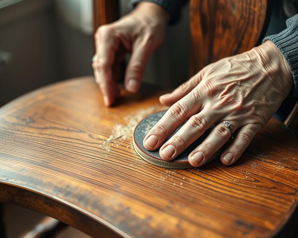 Hoe onderhoud je oude houten meubels?