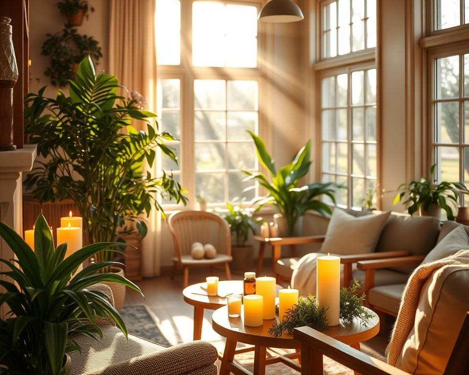 Op welke manier breng je geur en licht in balans?