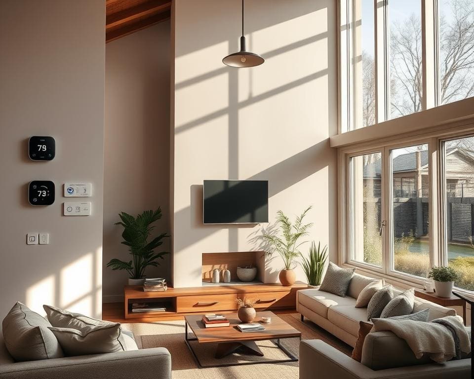 Op welke manier breng je warmte in domotica?