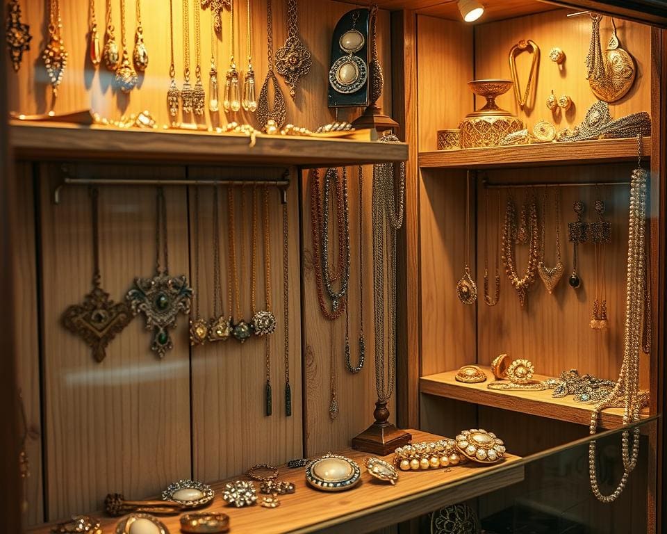 Waar koop je betaalbare vintage sieraden?