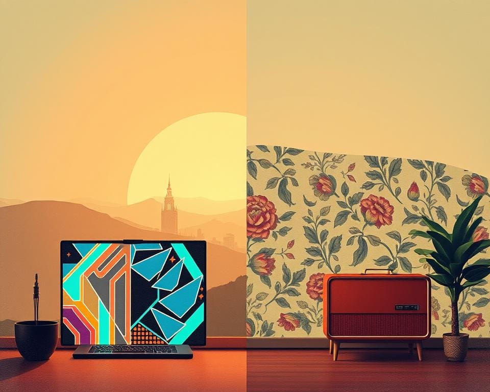 Wat is het verschil tussen retro en vintage?