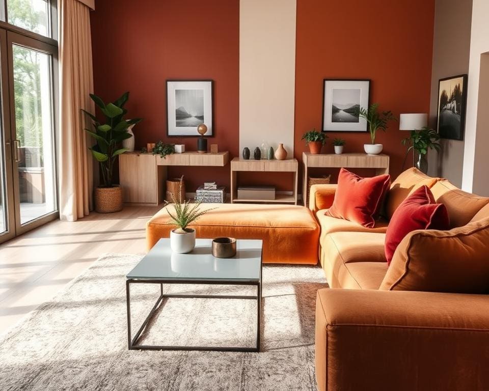 Wat zijn populaire kleuren in woninginrichting?