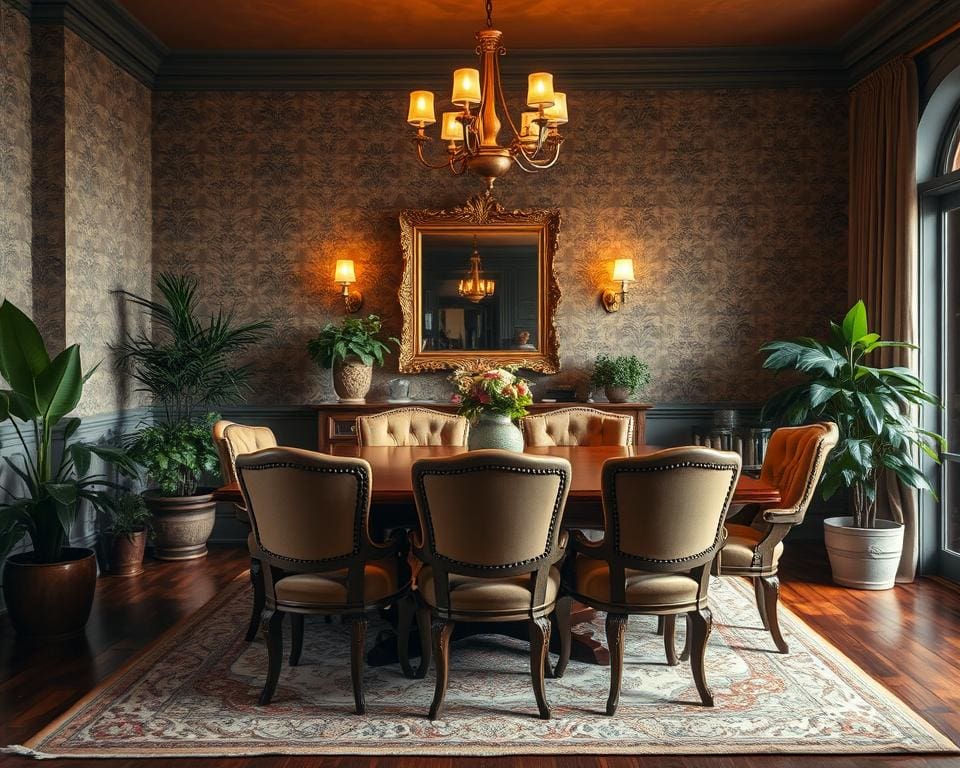 Hoe decoreer je een retro eetkamer met klasse?