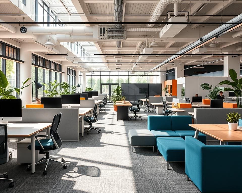 Waarom kiezen bedrijven voor flexibele kantoorinrichting?