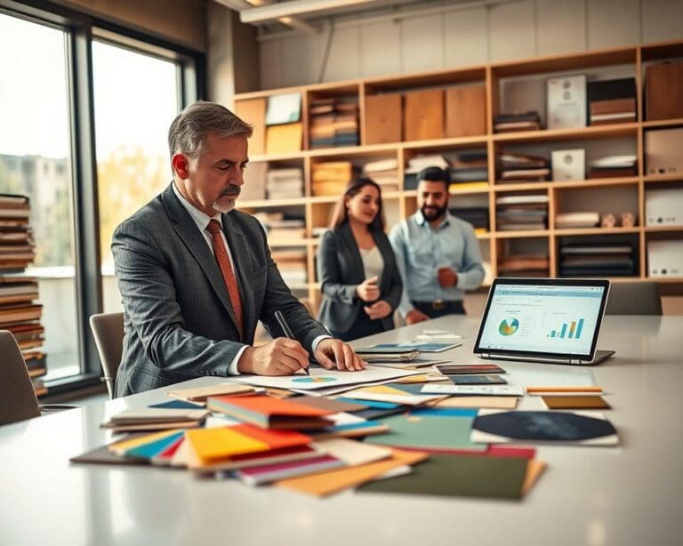 Hoe helpt een inkoopmanager bij materiaalkeuze?