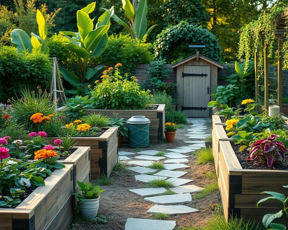 Hoe richt je je tuin duurzaam in?