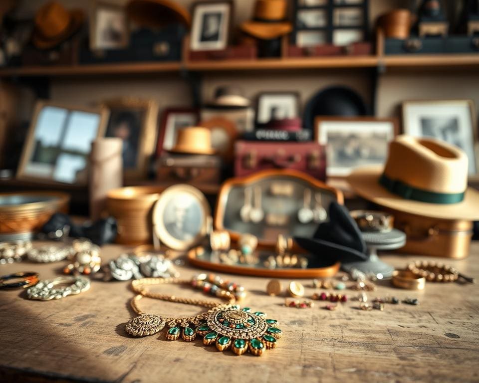 Hoe vind je unieke vintage accessoires?