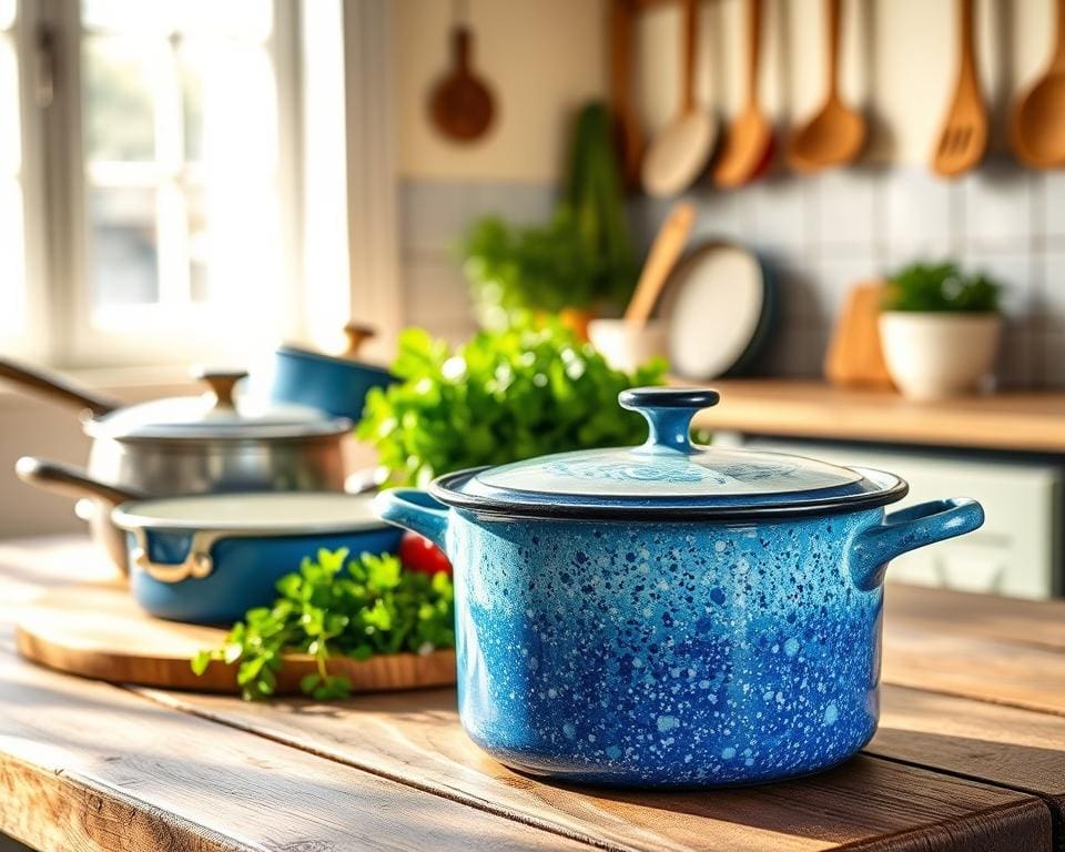 Waarom blijven emaillen pannen geliefd?