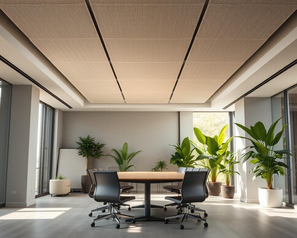 Waarom voelt een akoestisch plafond rustiger?