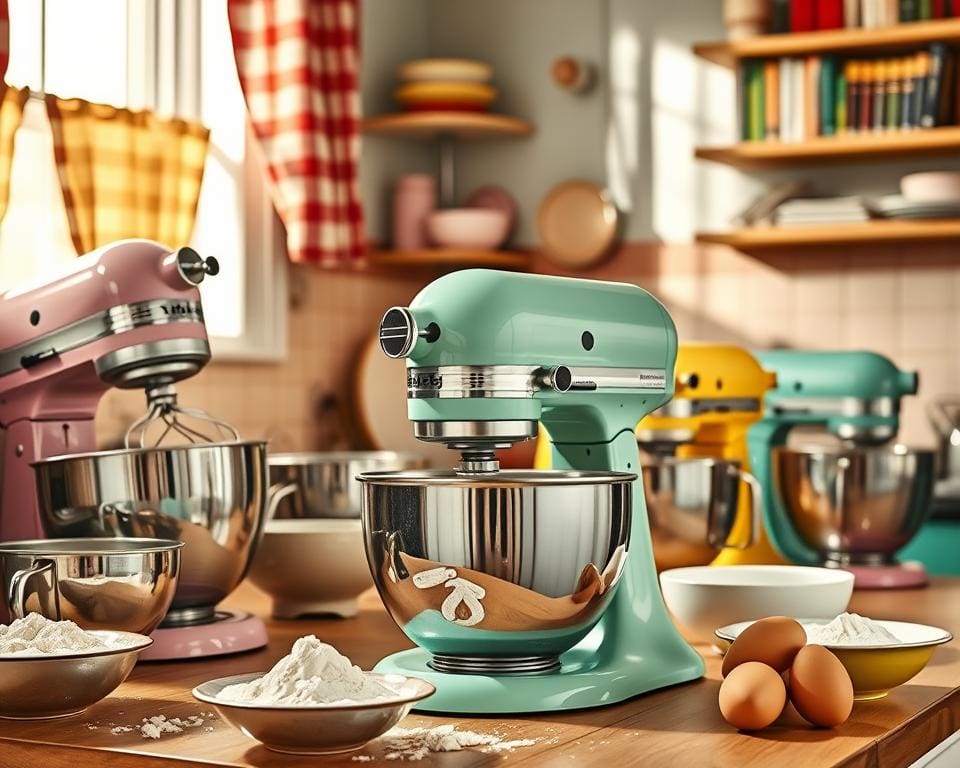 Waarom zijn retro keukenmixers weer populair?