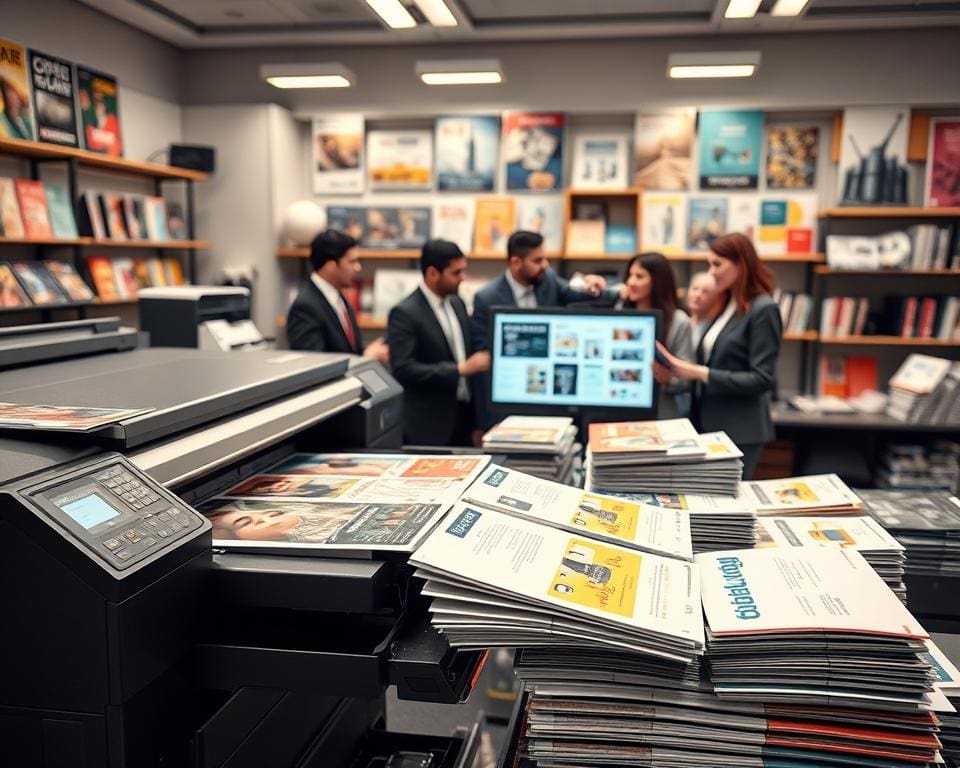 Wat doet een drukkerij voor zakelijke promotie?